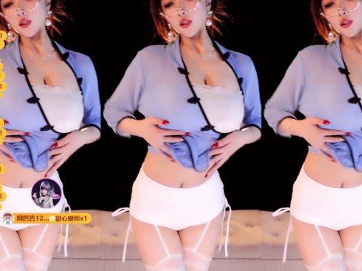 网易cc小燃燃-蓝色制服